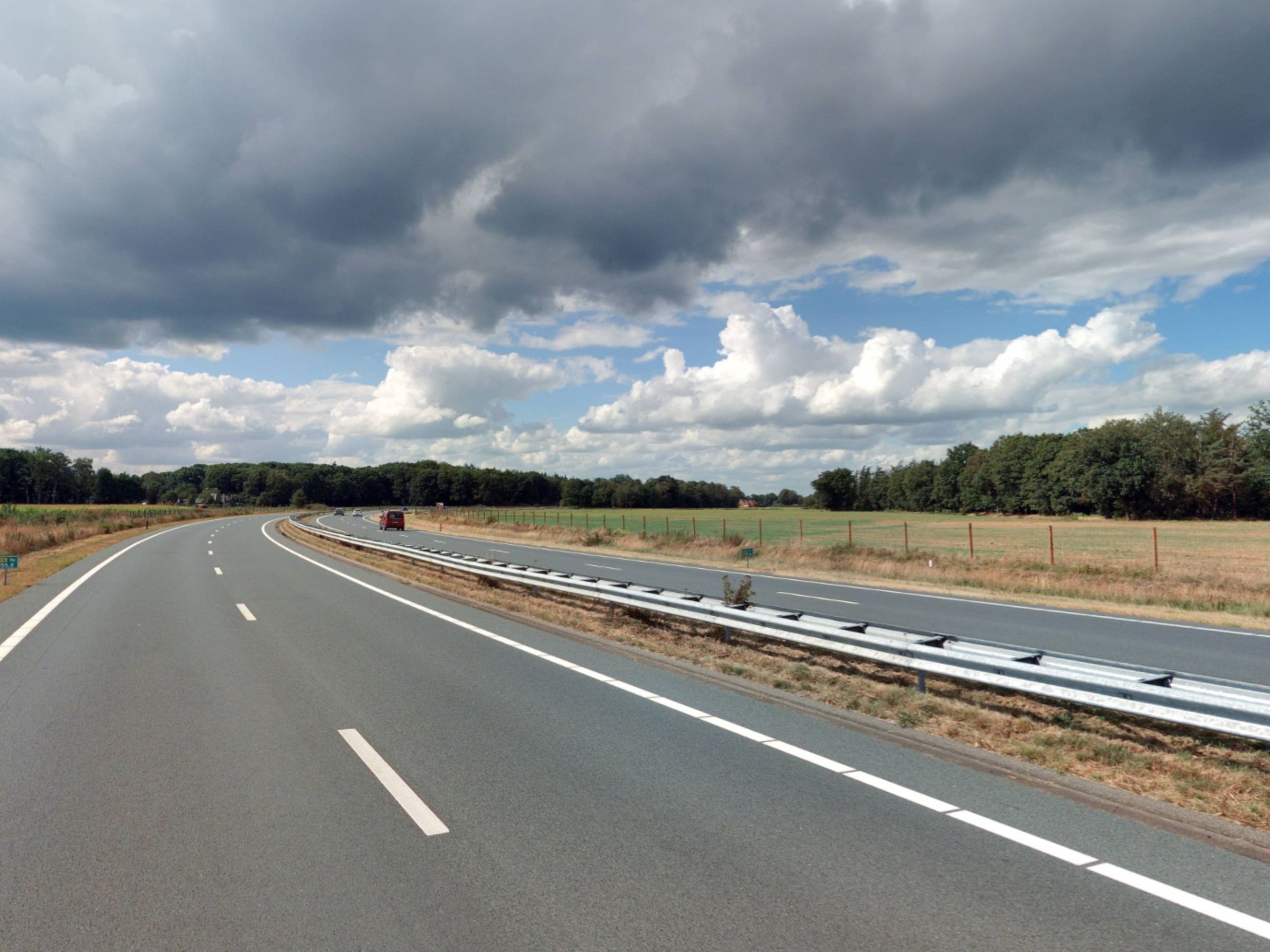 Deel N18  tussen Haaksbergen en Enschede.