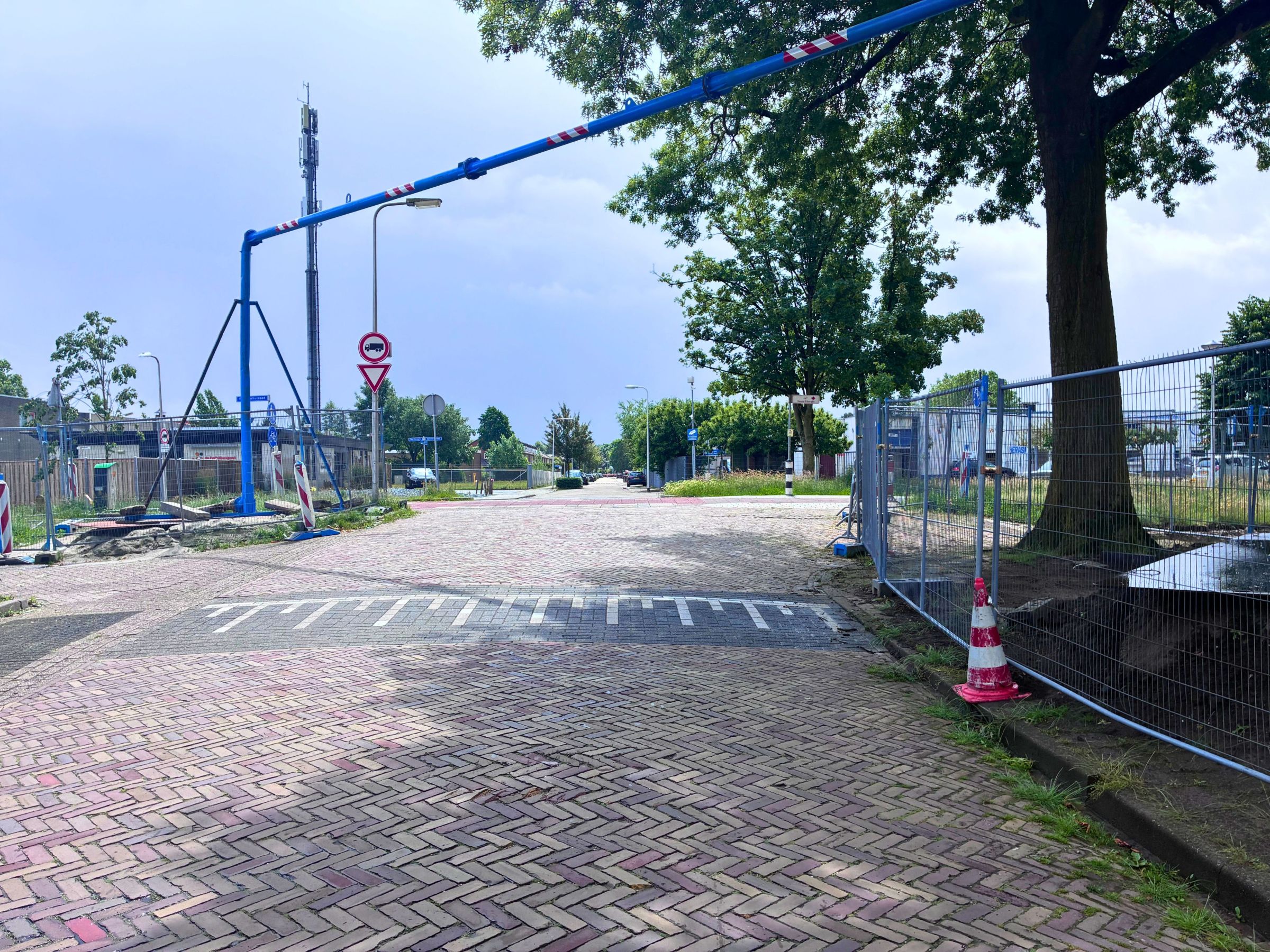 Kruising Zieneschstraat/Zwarteland
